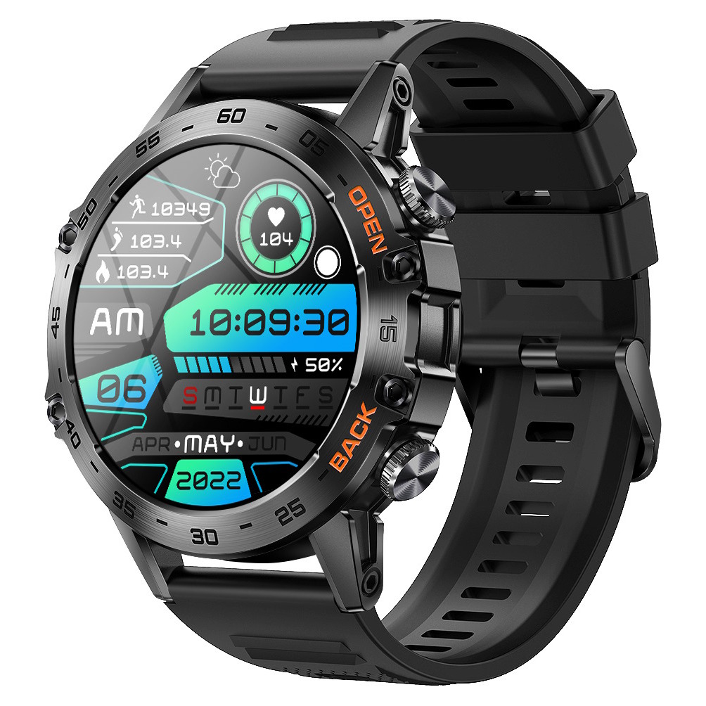 Смарт-годинник UWatch Smart Delta K52 Black Rubber з 2 ремінцями