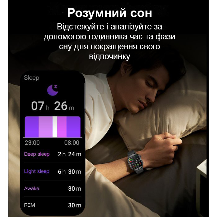 Lige Smart Expert Nano Steel 1692, смартгодинник 1.96″ зі сталевим ремінцем, 2 ремінці — фото 10