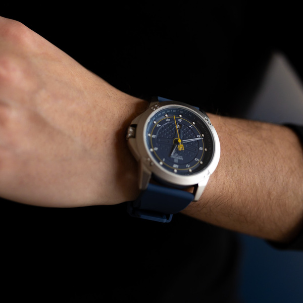 Чоловічий годинник Naviforce Lagune 1559 з темно-синім циферблатом — фото 3