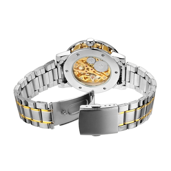 Механічний годинник Winner Naturale Skeleton Leather з 2 ремінцями — фото 6