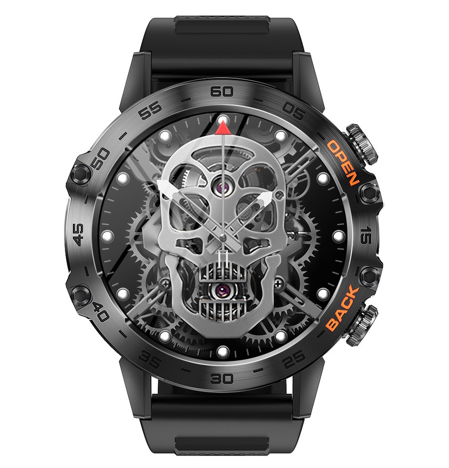 Смарт-годинник UWatch Smart Delta K52 Black Rubber з 2 ремінцями — фото 5
