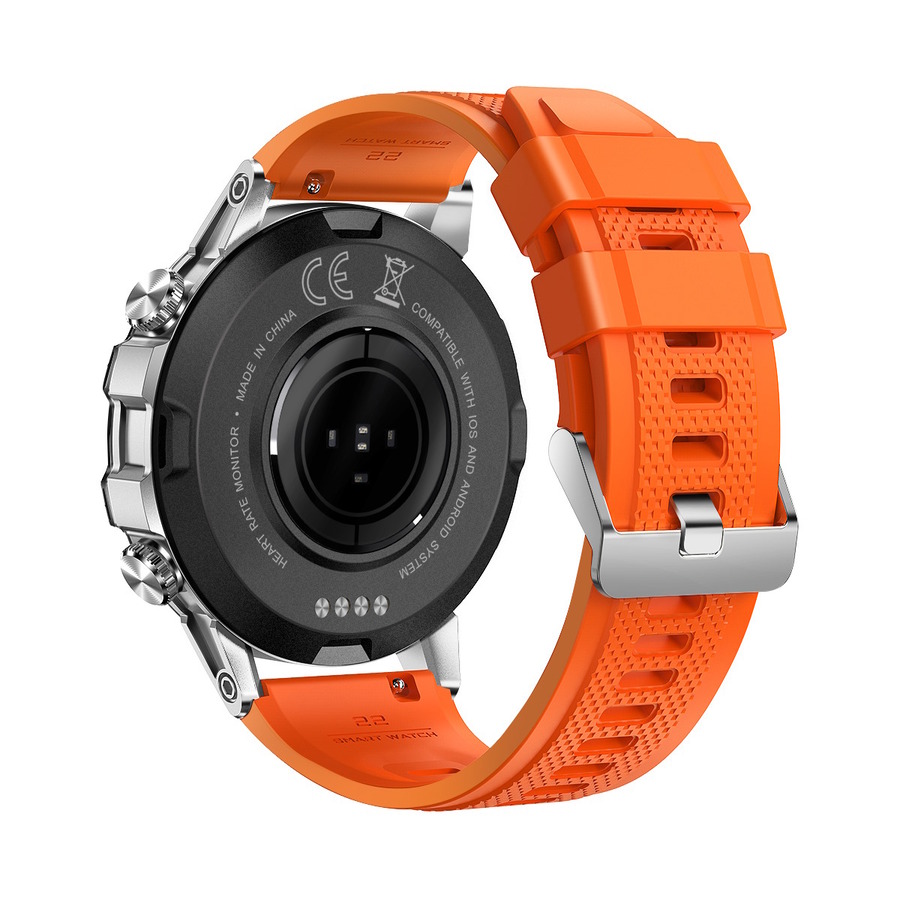 Смарт-годинник UWatch Smart Delta K52 Orange зі сталевим корпусом і Bluetooth 5.0 — фото 10