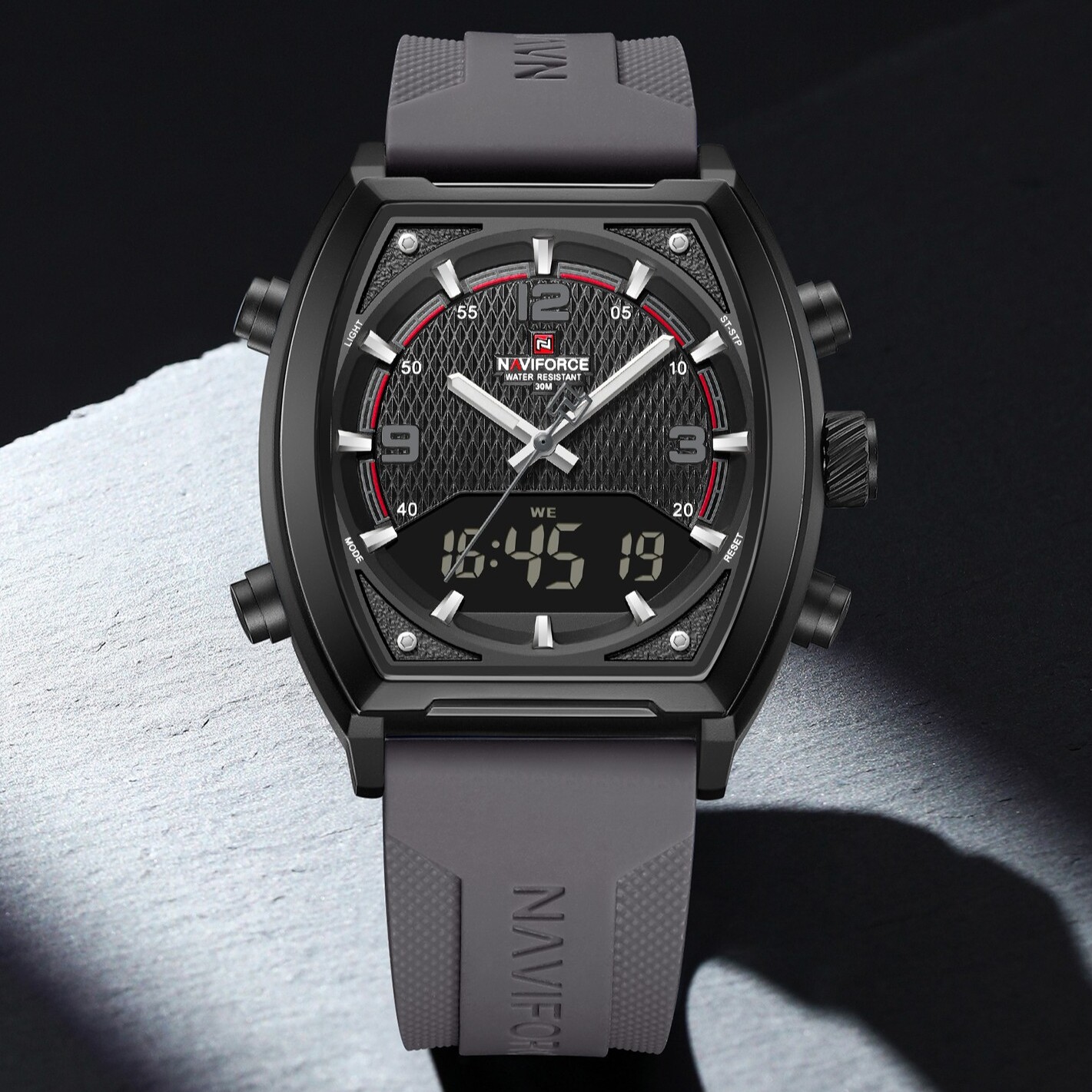 Чоловічий годинник Naviforce Ranger 2535 з японським кварцовим механізмом Seiko — фото 3