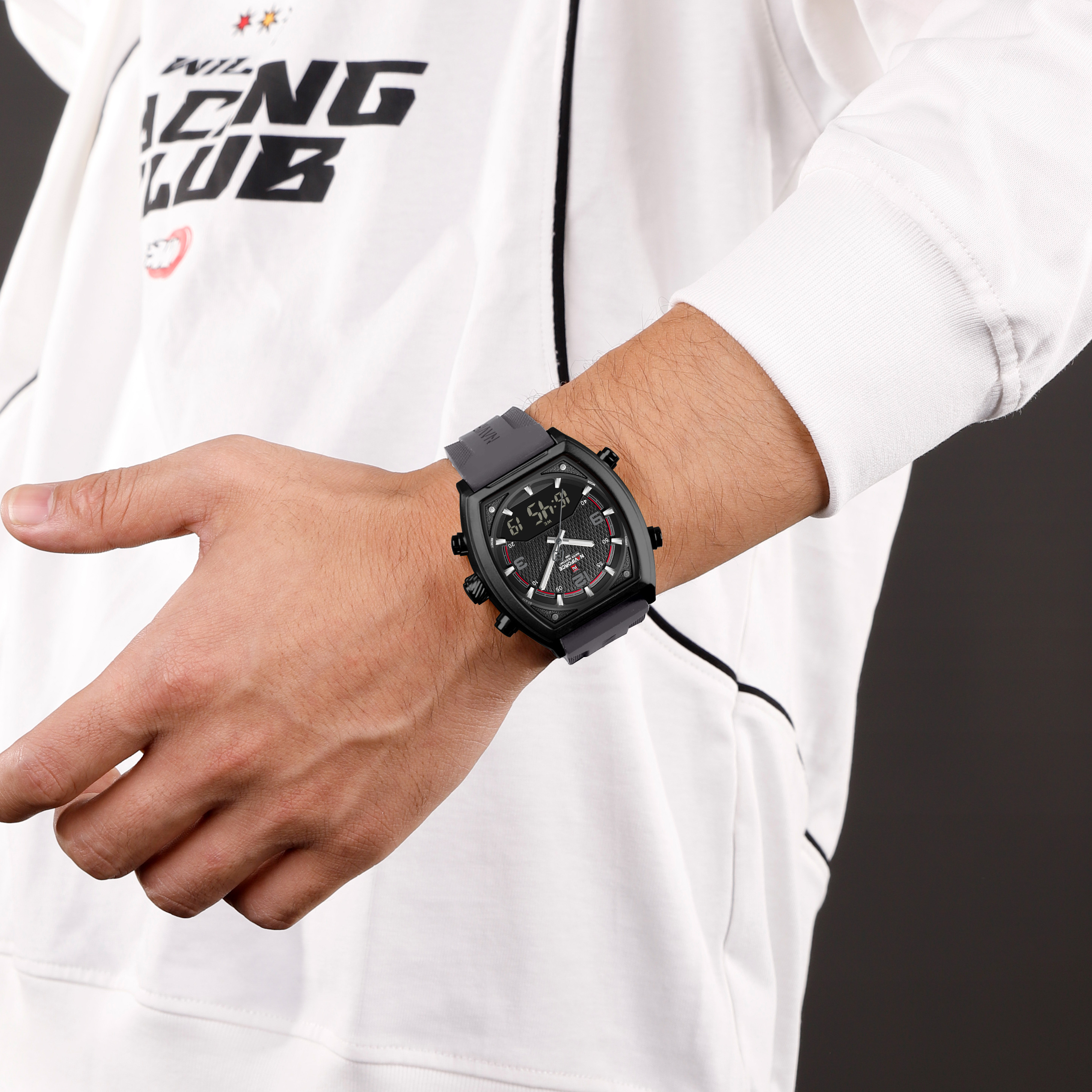 Чоловічий годинник Naviforce Ranger 2535 з японським кварцовим механізмом Seiko — фото 7