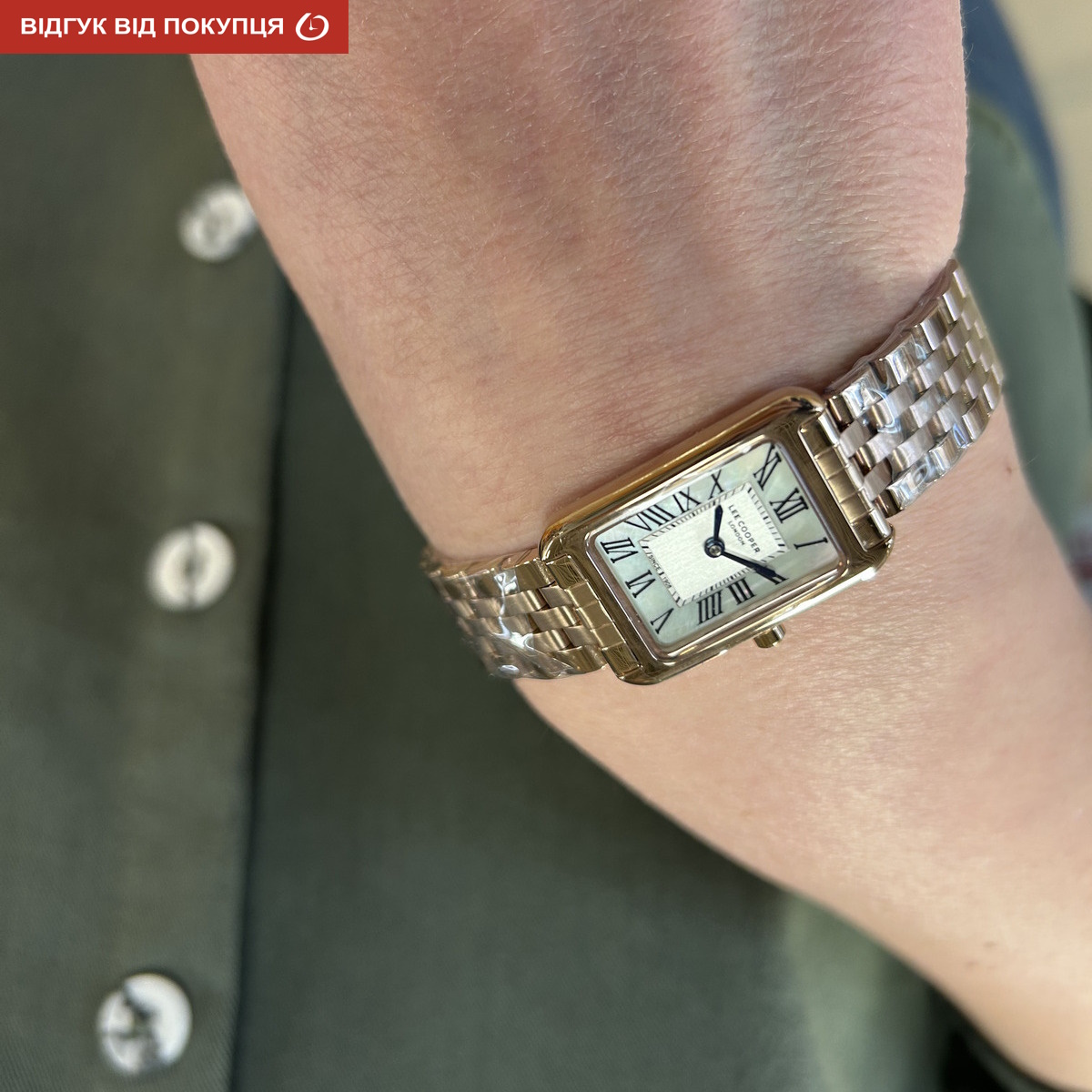 Жіночий годинник Lee Cooper Carat 1963 з браслетом у кольорі рожевого золота — фото 7