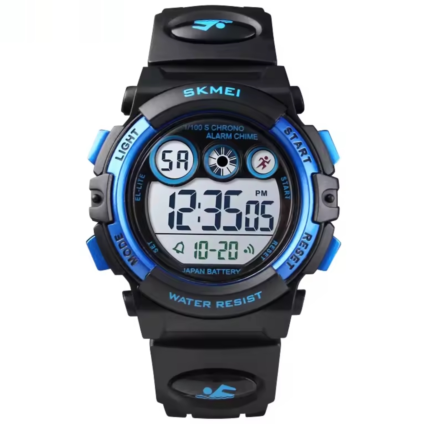 Дитячий годинник Skmei Kids DarkBlue 2191 для хлопчиків, водостійкий, чорний — фото 2