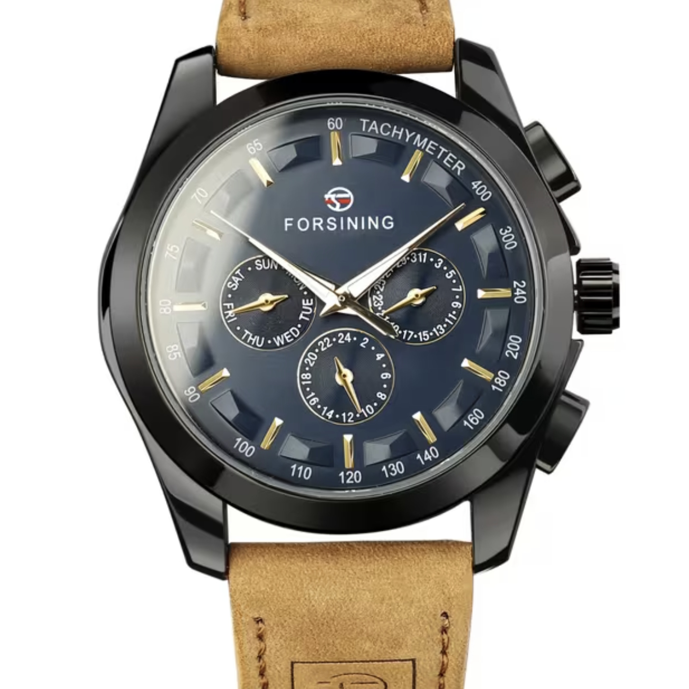 Чоловічий механічний годинник Forsining Walker Limited New 2233 з автозаводом, 42 мм — фото 8