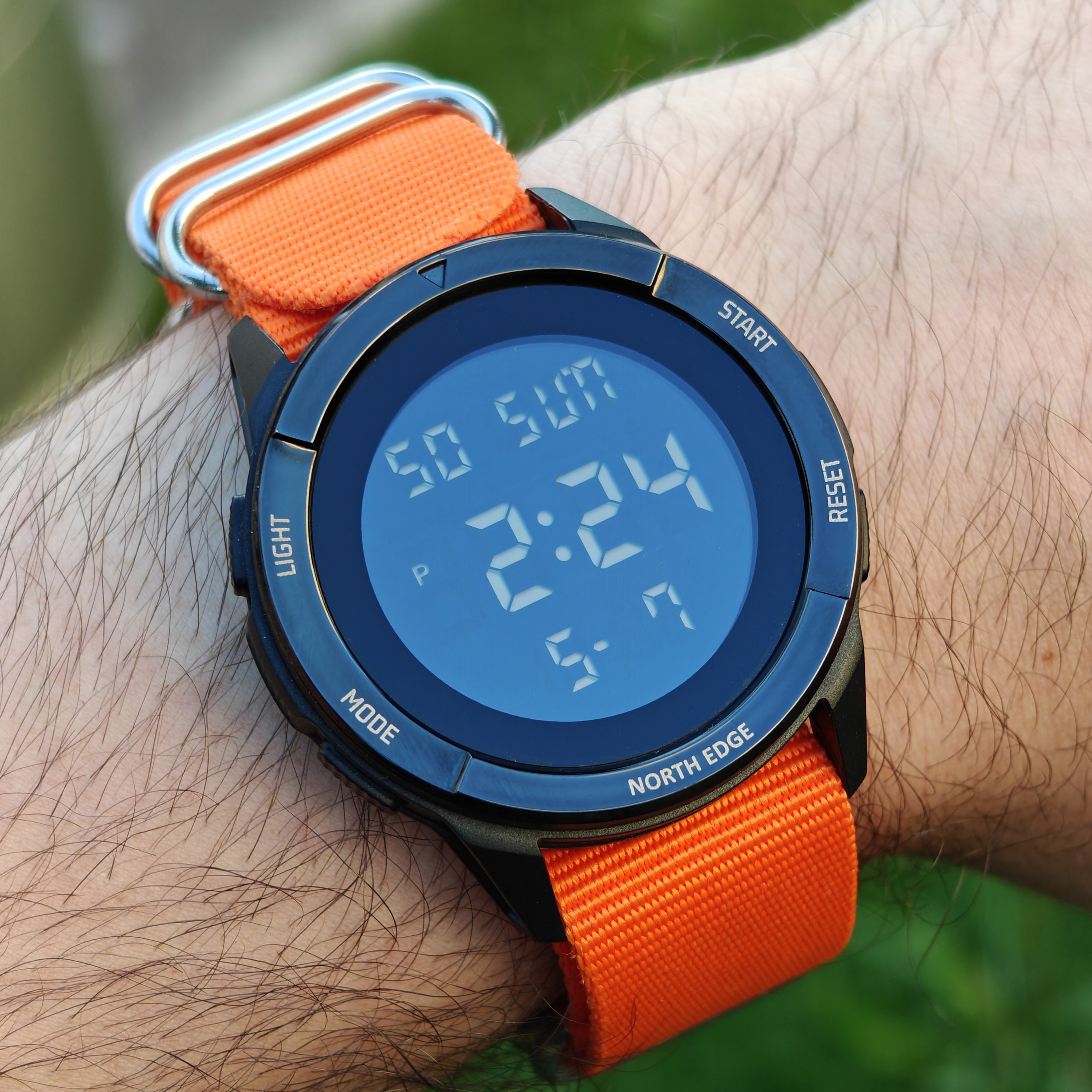 Чоловічий годинник North Edge Terrax Special Orange з 2 ремінцями — фото 8