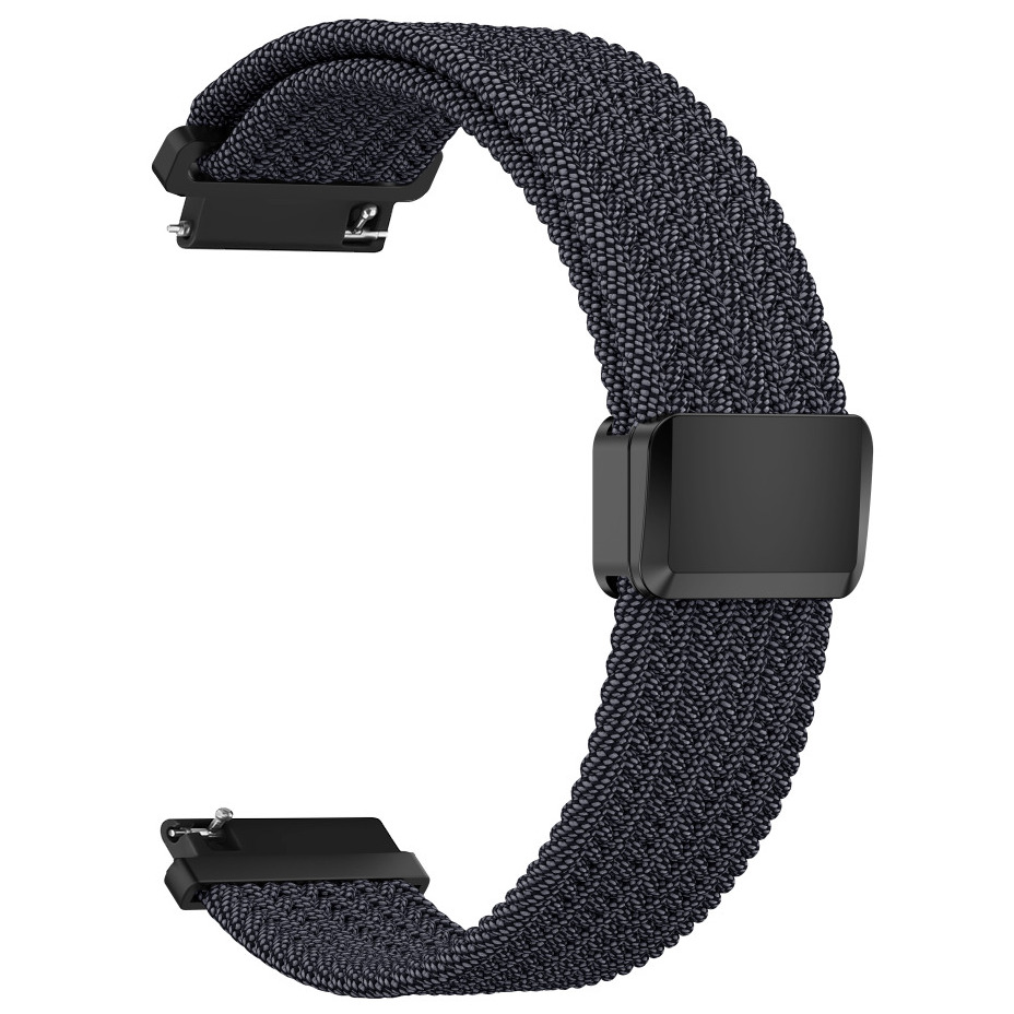 Нейлоновий ремінець UWatch Fantastic 22 мм графітовий — фото 1