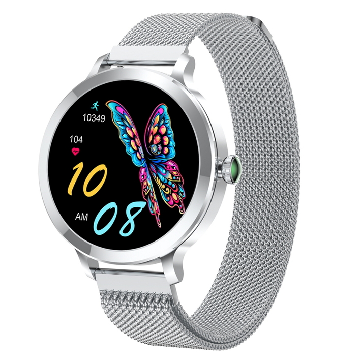Смарт-годинник UWatch Smart VIP Lady Pro Silver сріблястий AMOLED 1.1 дюйма — фото 2