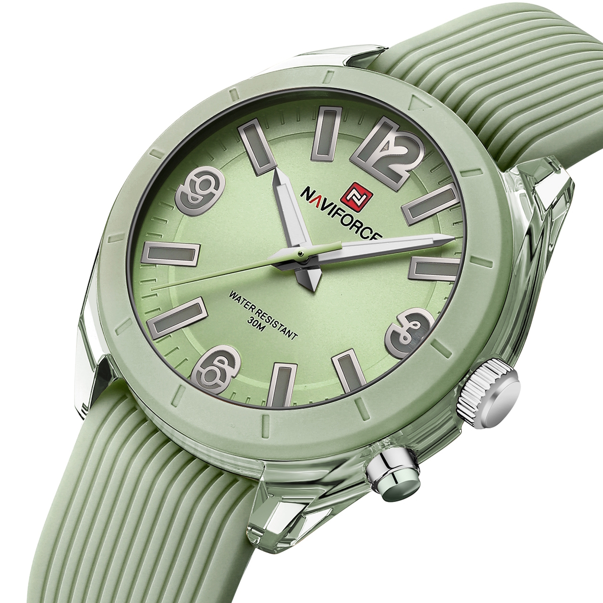 Naviforce Amelia Mint жіночий кварцовий годинник з м’ятним циферблатом 37 мм — фото 1