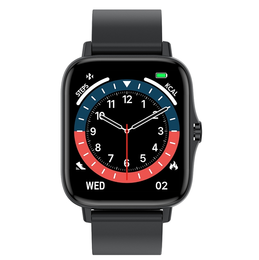 Смарт-годинник UWatch Smart Bavaro Black, чорний, OLED 1.44", Bluetooth 4.0 — фото 3