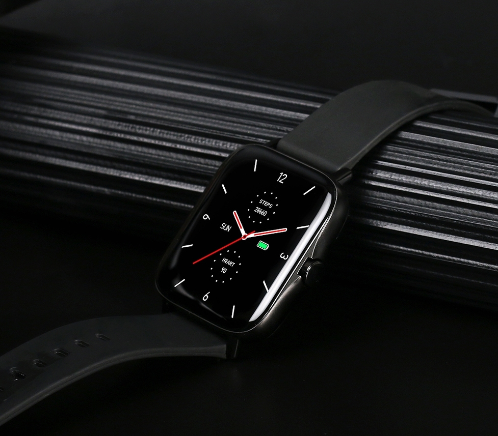 Смарт-годинник UWatch Smart Bavaro Black, чорний, OLED 1.44", Bluetooth 4.0 — фото 4