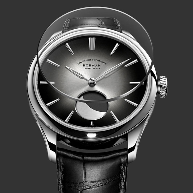Чоловічий годинник Borman Aristocrate 4949 з автозаводом і сапфіровим склом — фото 4