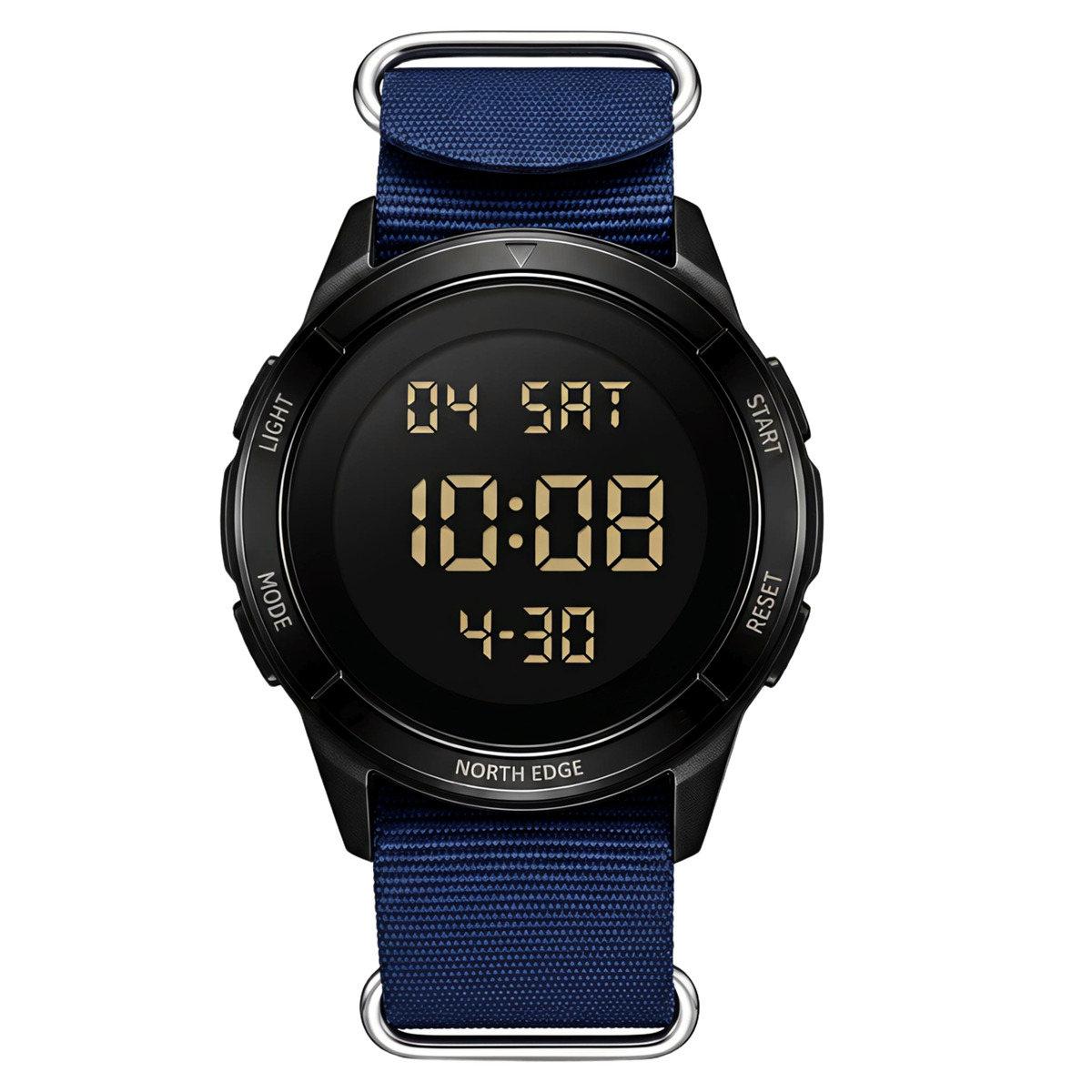 Чоловічий годинник North Edge Terrax Special Blue 45 мм з 2 нейлоновими ремінцями — фото 2
