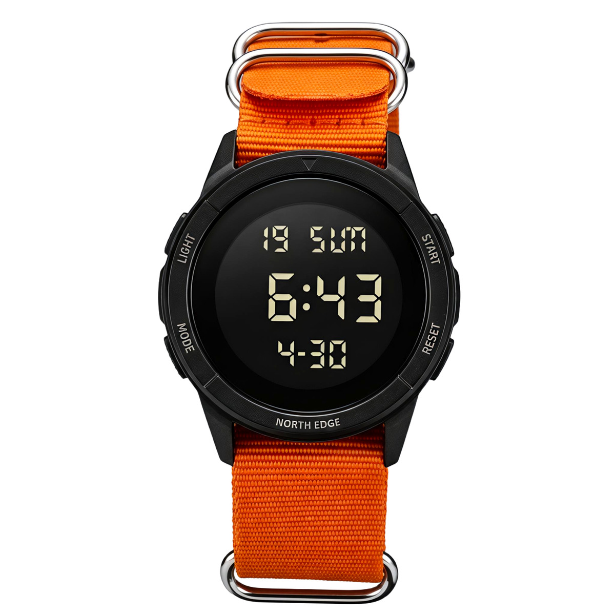 Чоловічий годинник North Edge Terrax Special Orange з 2 ремінцями — фото 2