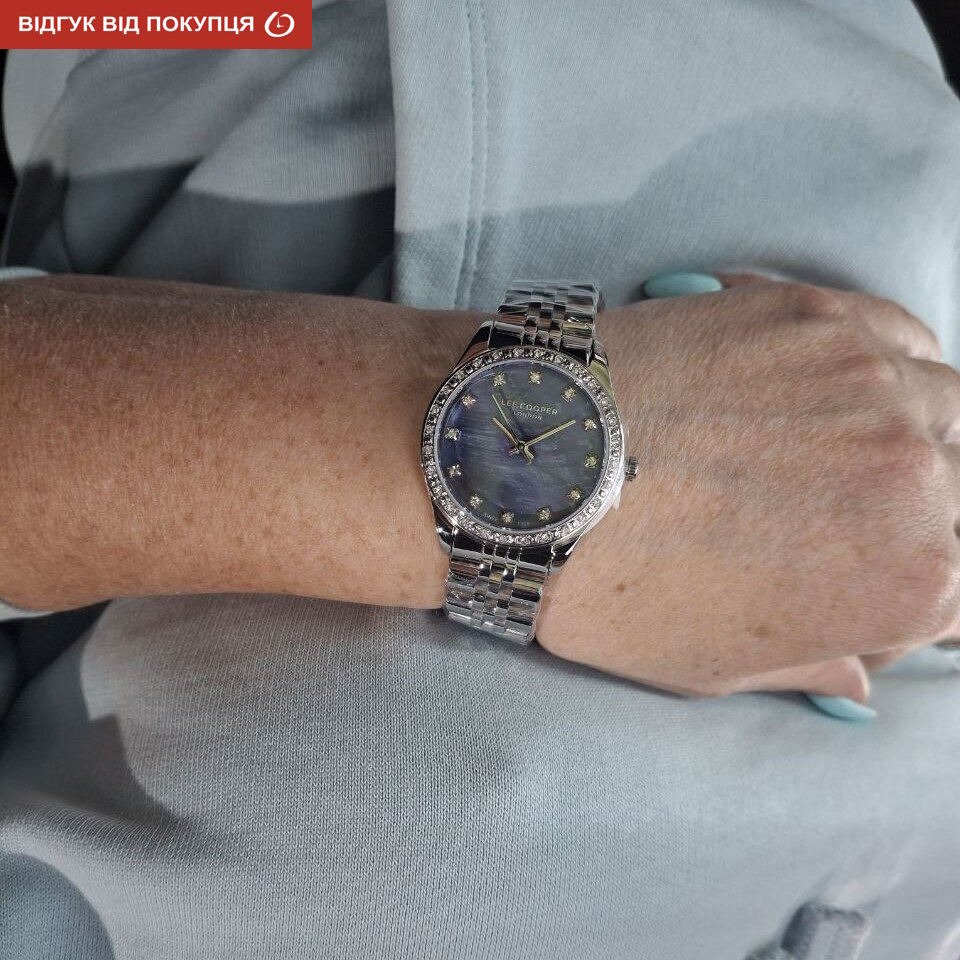 Жіночий годинник Lee Cooper Santorini BlueMarine 33 мм із синім циферблатом — фото 5