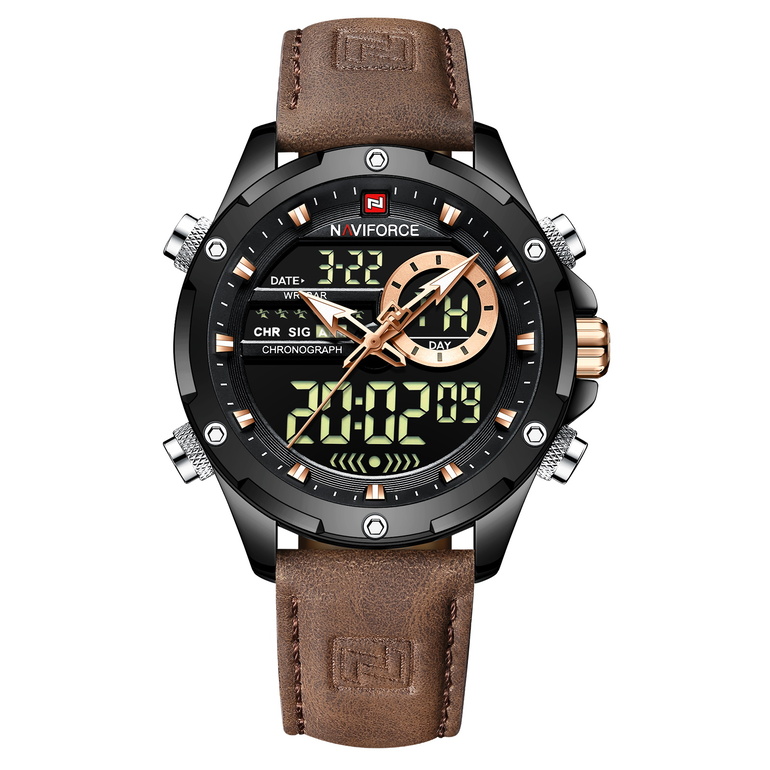 Чоловічий годинник Naviforce Pride 7723 з японським кварцовим механізмом Seiko — фото 2