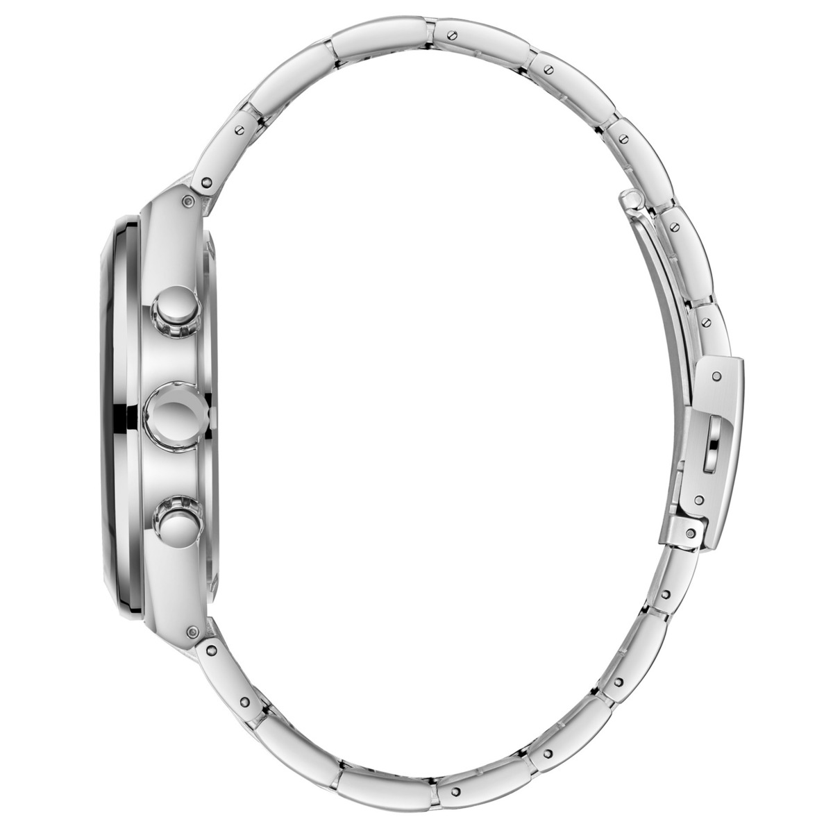 Чоловічий годинник Lee Cooper Hit Silver 1977 зі сталевим браслетом, 43 мм — фото 7