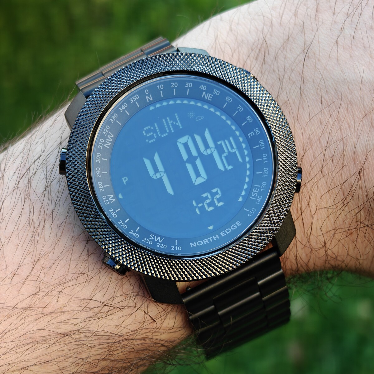 Чоловічий годинник North Edge Apache Iron Edition 50 мм з 2 ремінцями — фото 7