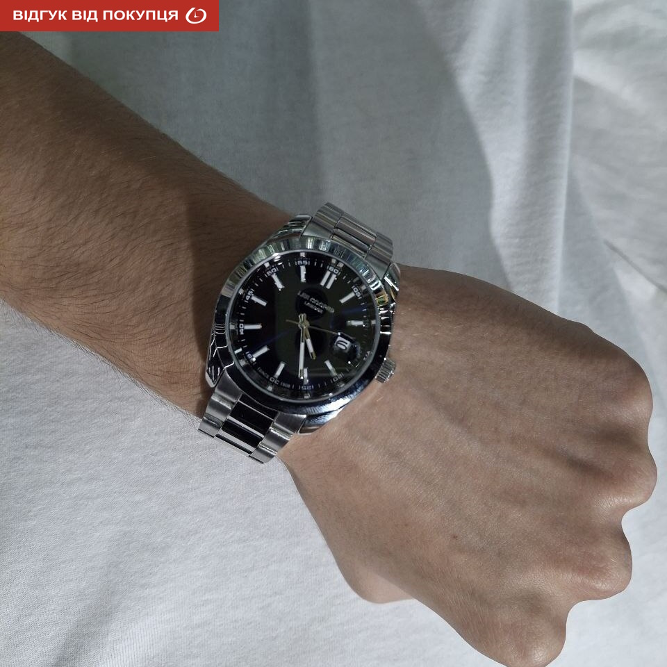 Чоловічий годинник Lee Cooper Speed 1973 зі сталевим браслетом і синім циферблатом — фото 8