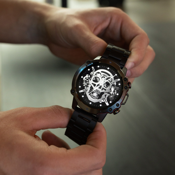 Смартгодинник UWatch Smart Forest Pro Black 1.43 OLED, Bluetooth 5.0, чорний — фото 9