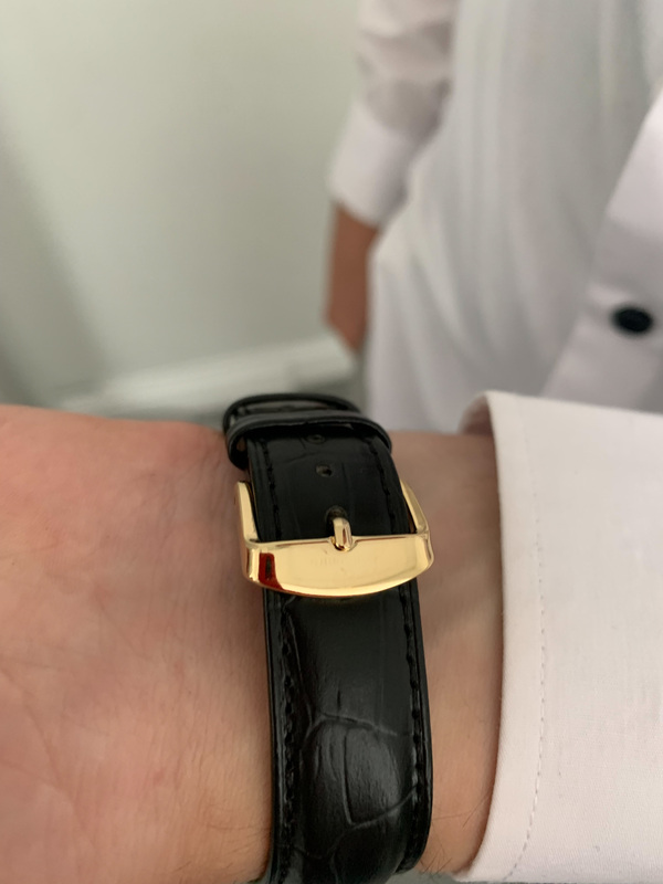 Чоловічий механічний годинник Forsining Rich 1120 із чорним циферблатом — фото 9