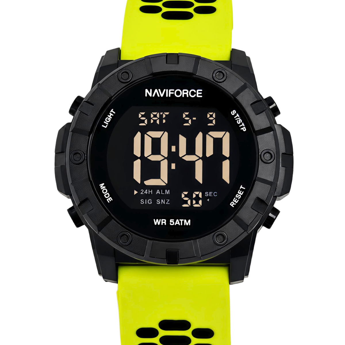 Чоловічий годинник Naviforce Professional Brutal Green 2441 з 2 ремінцями — фото 1