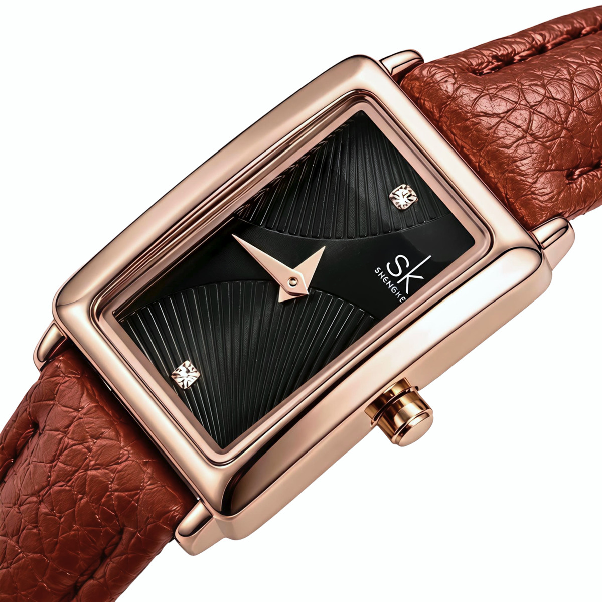 Жіночий годинник Shengke Victoria Leather Classic з 2 ремінцями — фото 1