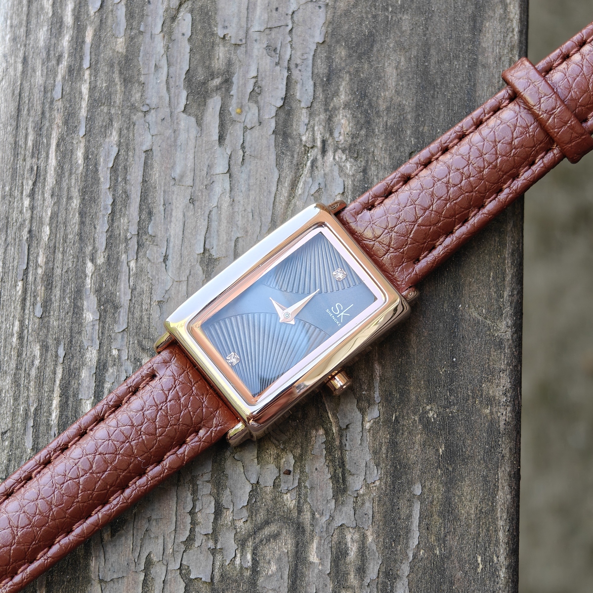 Жіночий годинник Shengke Victoria Leather Classic з 2 ремінцями — фото 3