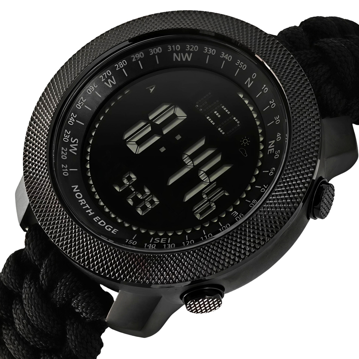 Чоловічий тактичний годинник North Edge Apache Paracord Edition з 2 ремінцями — фото 1