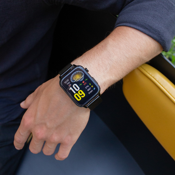 Смарт-годинник UWatch Smart F100 Black з OLED-дисплеєм 1.85″ і Bluetooth 5.0 — фото 3