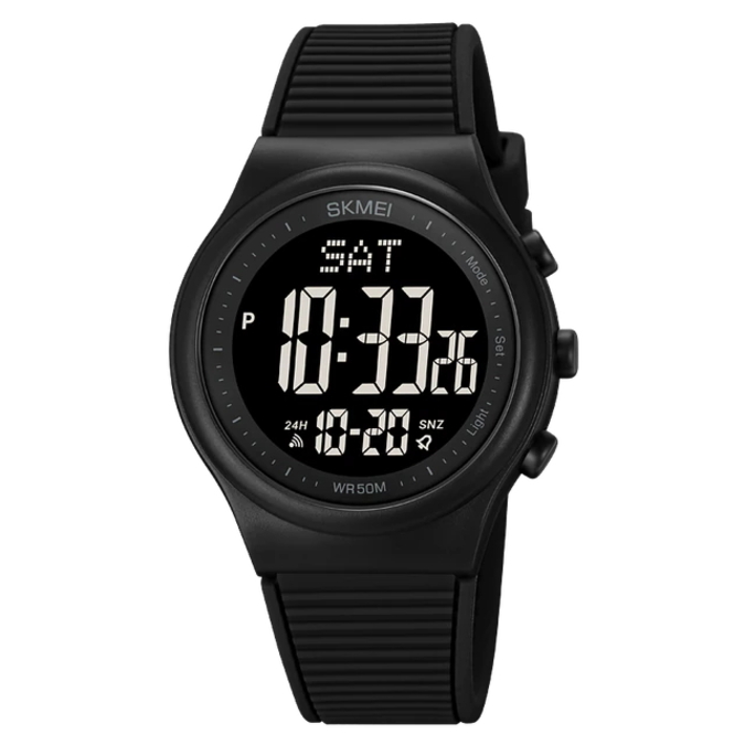 Чоловічий годинник Skmei Aston Sport 1139 з цифровим циферблатом, чорний — фото 2