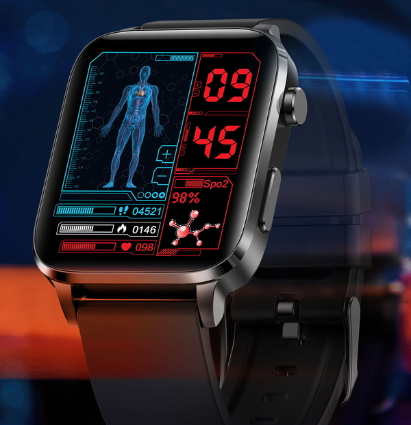 Смарт-годинник UWatch Smart F100 Black з OLED-дисплеєм 1.85″ і Bluetooth 5.0 — фото 7