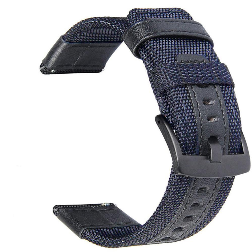 Нейлоновий ремінець Besta Cordura Blue 20 мм, синій — фото 1