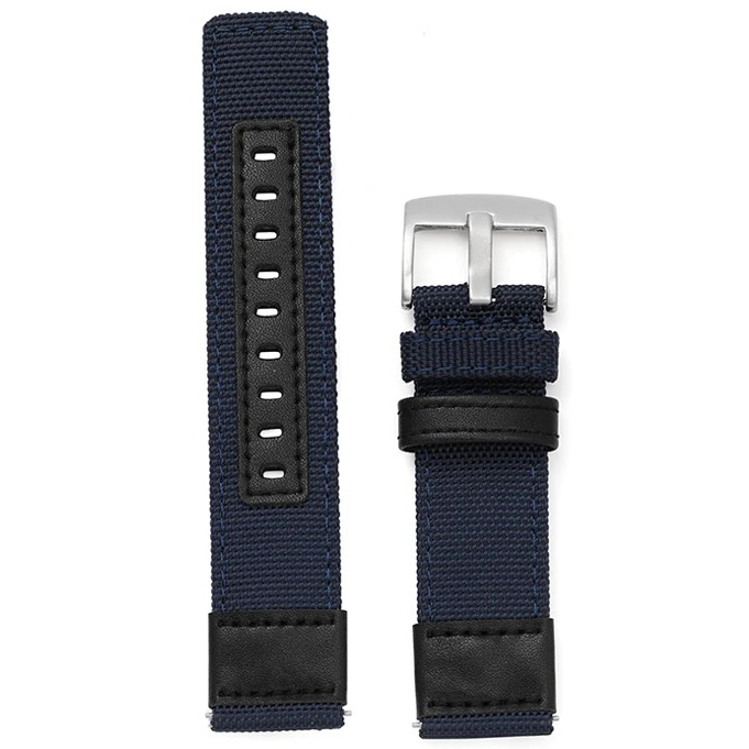Нейлоновий ремінець Besta Cordura Blue 20 мм, синій — фото 3