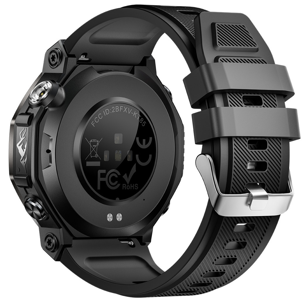 UWatch Smart Expedition Pro 2054 чоловічий смарт-годинник AMOLED, сталь, 5 атм — фото 9