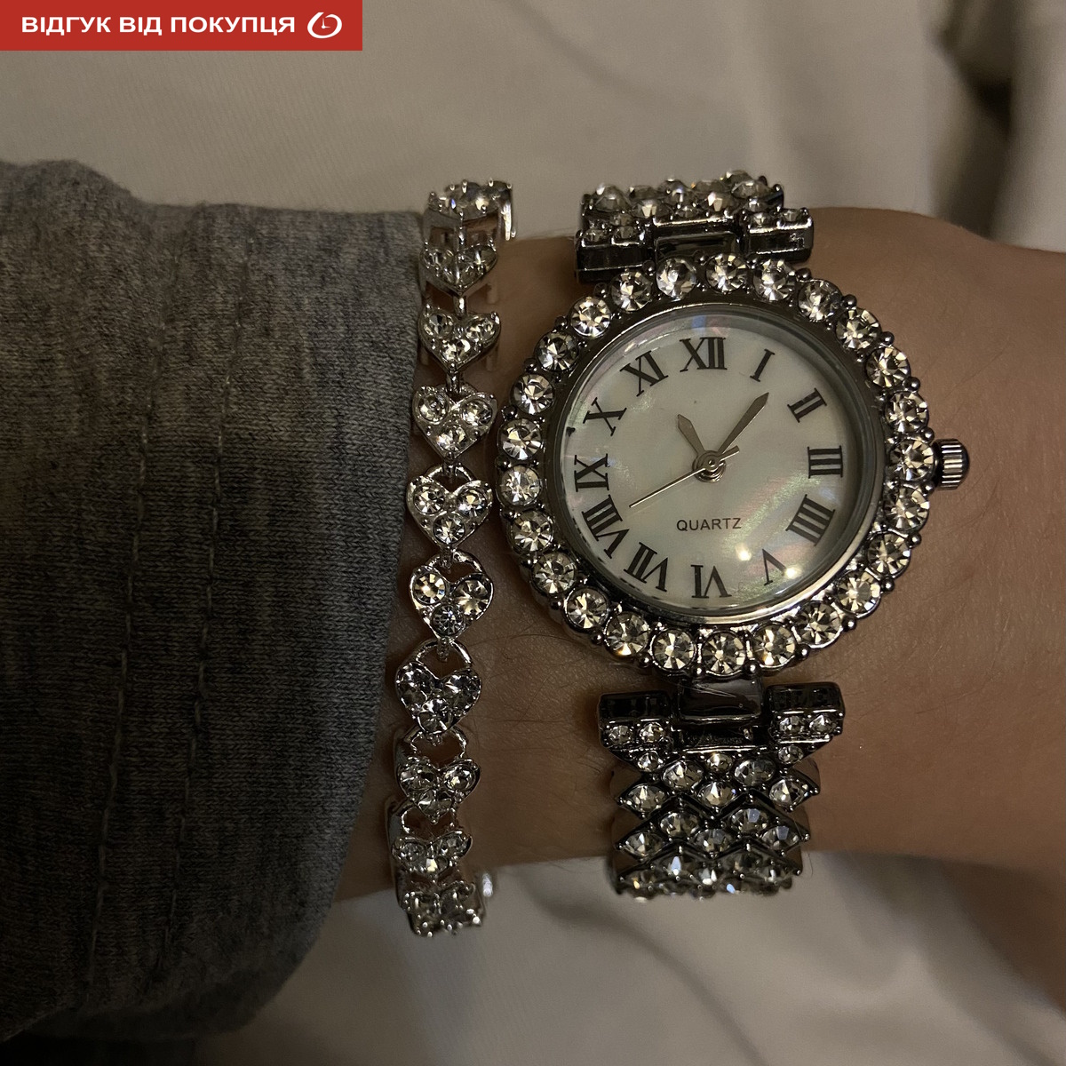 Жіночий годинник CL Queen Silver 29 мм зі сталевим браслетом — фото 10