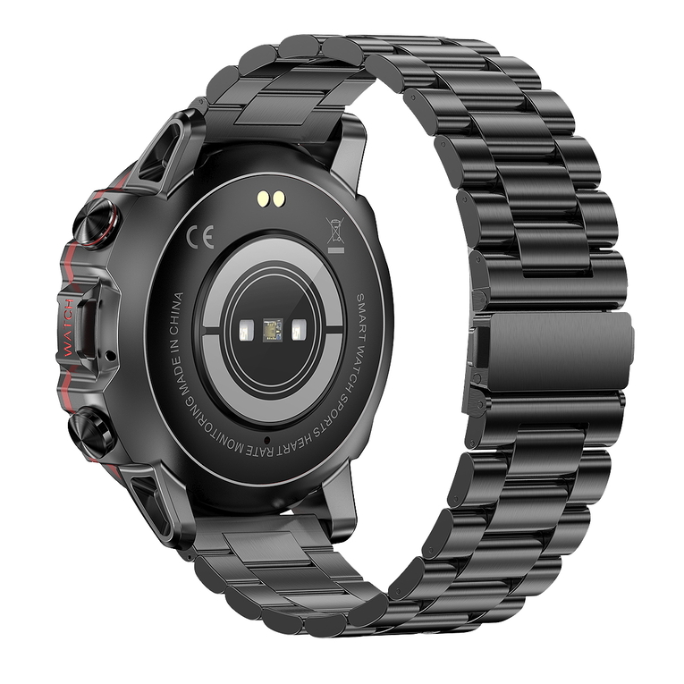 Смартгодинник UWatch Smart Forest Pro Black 1.43 OLED, Bluetooth 5.0, чорний — фото 8
