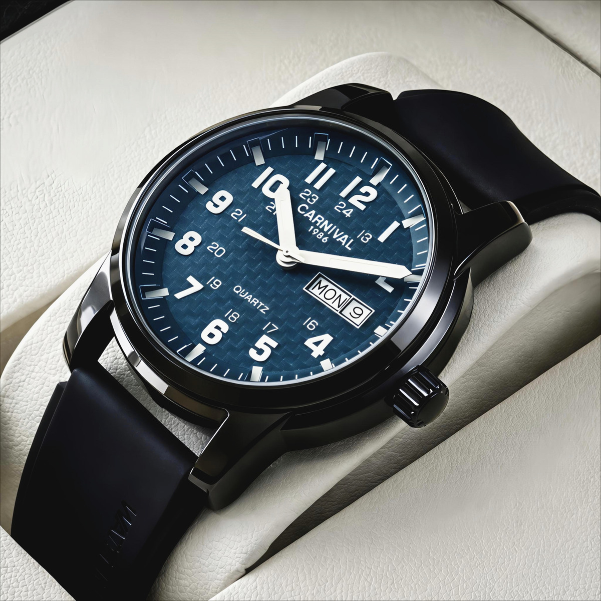 Чоловічий годинник Carnival Black Jack R-Series 2288 з 2 ремінцями — фото 2