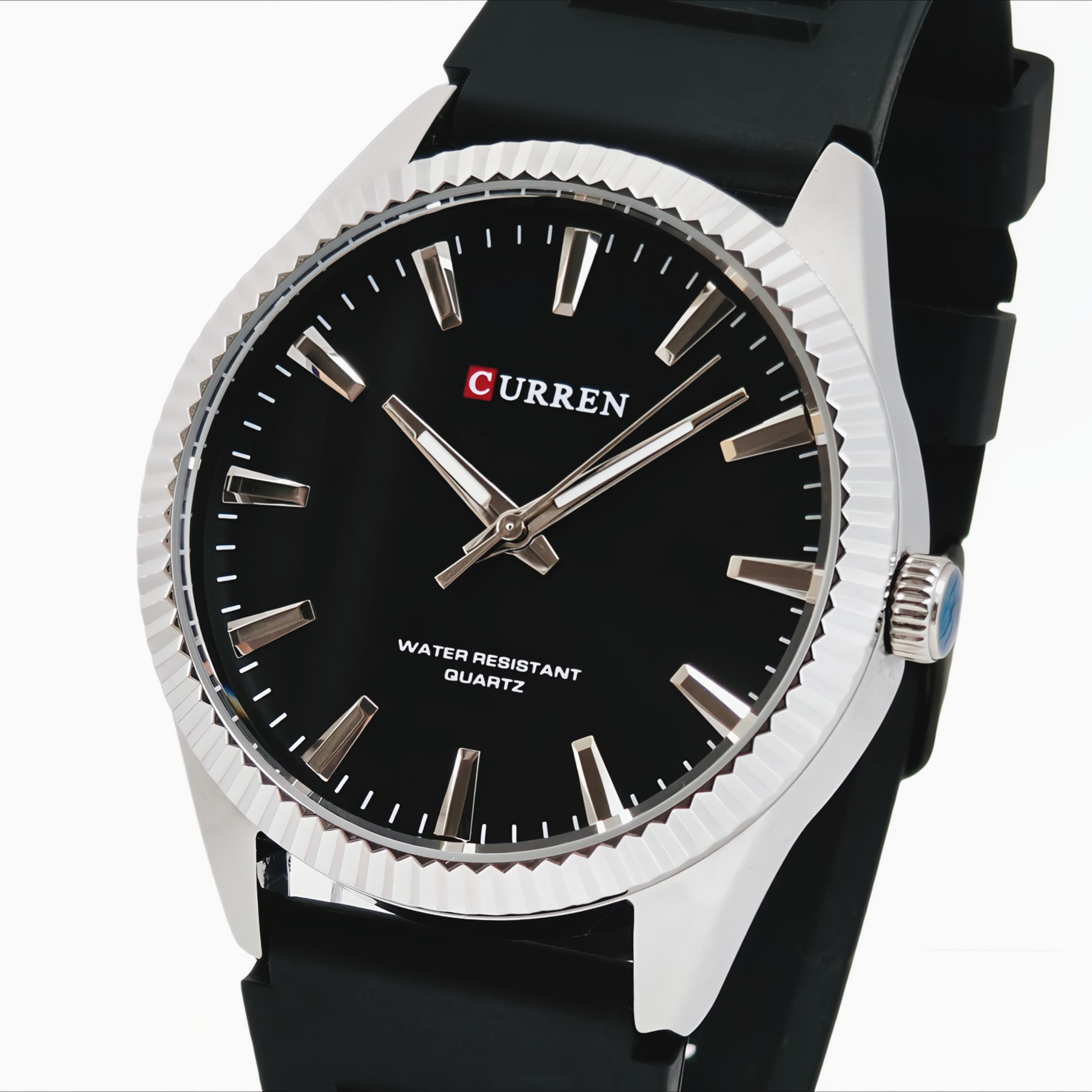 Чоловічий годинник Curren Graf Rubber 2282 з браслетом і додатковим каучуковим ремінцем — фото 1