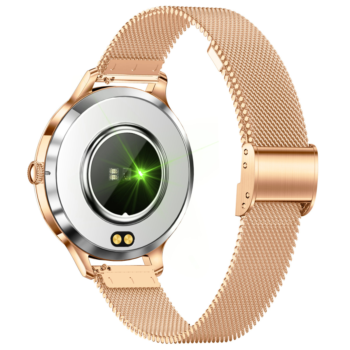 Смартгодинник UWatch Smart Vip Lady Butterfly Gold зі сталевим браслетом — фото 9