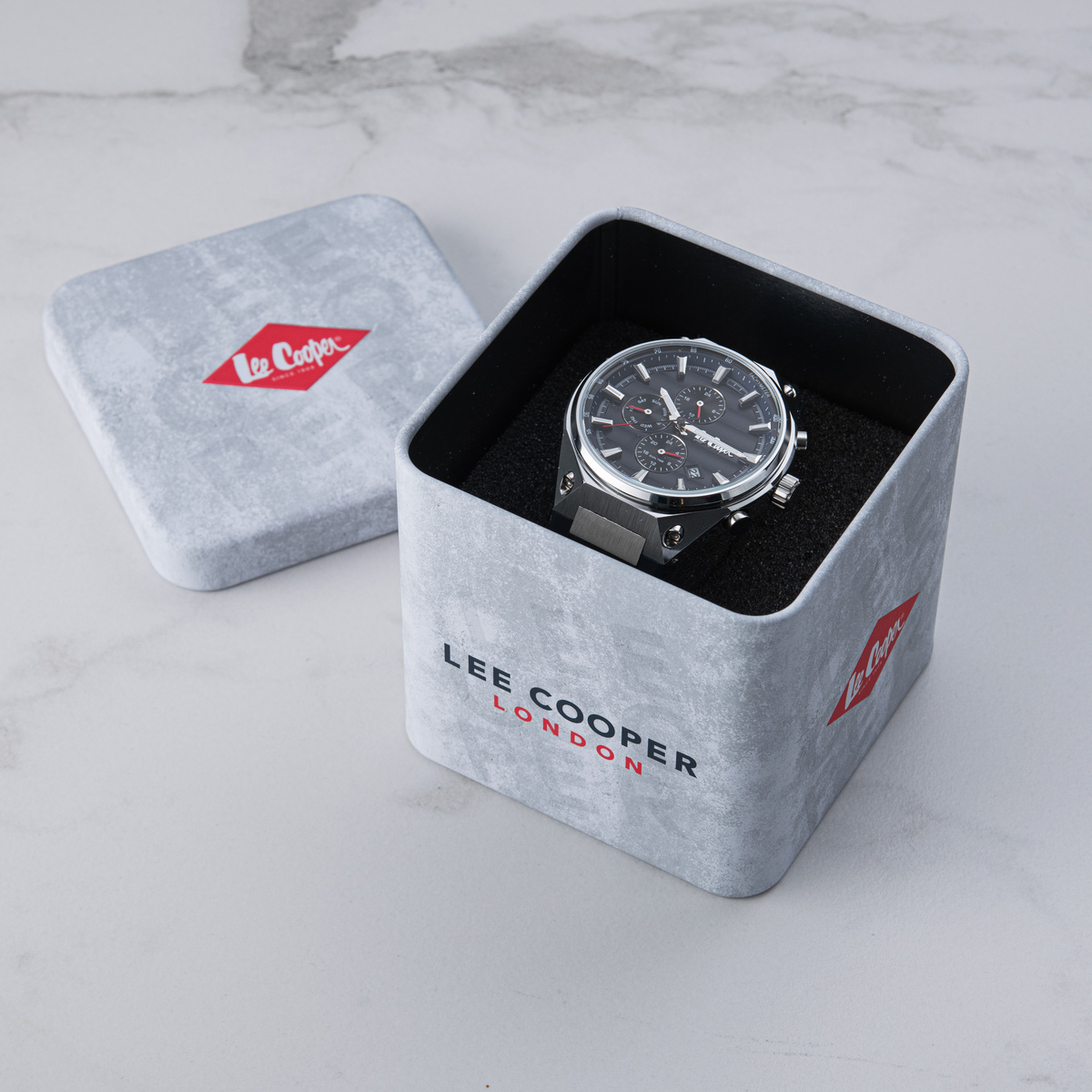 Чоловічий годинник Lee Cooper Style 1832 із синім циферблатом — фото 4