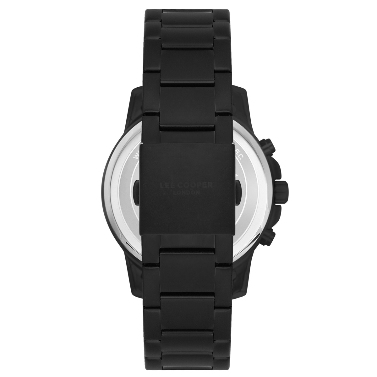 Чоловічий годинник Lee Cooper Shark 1846 з чорним циферблатом і сталевим браслетом — фото 10