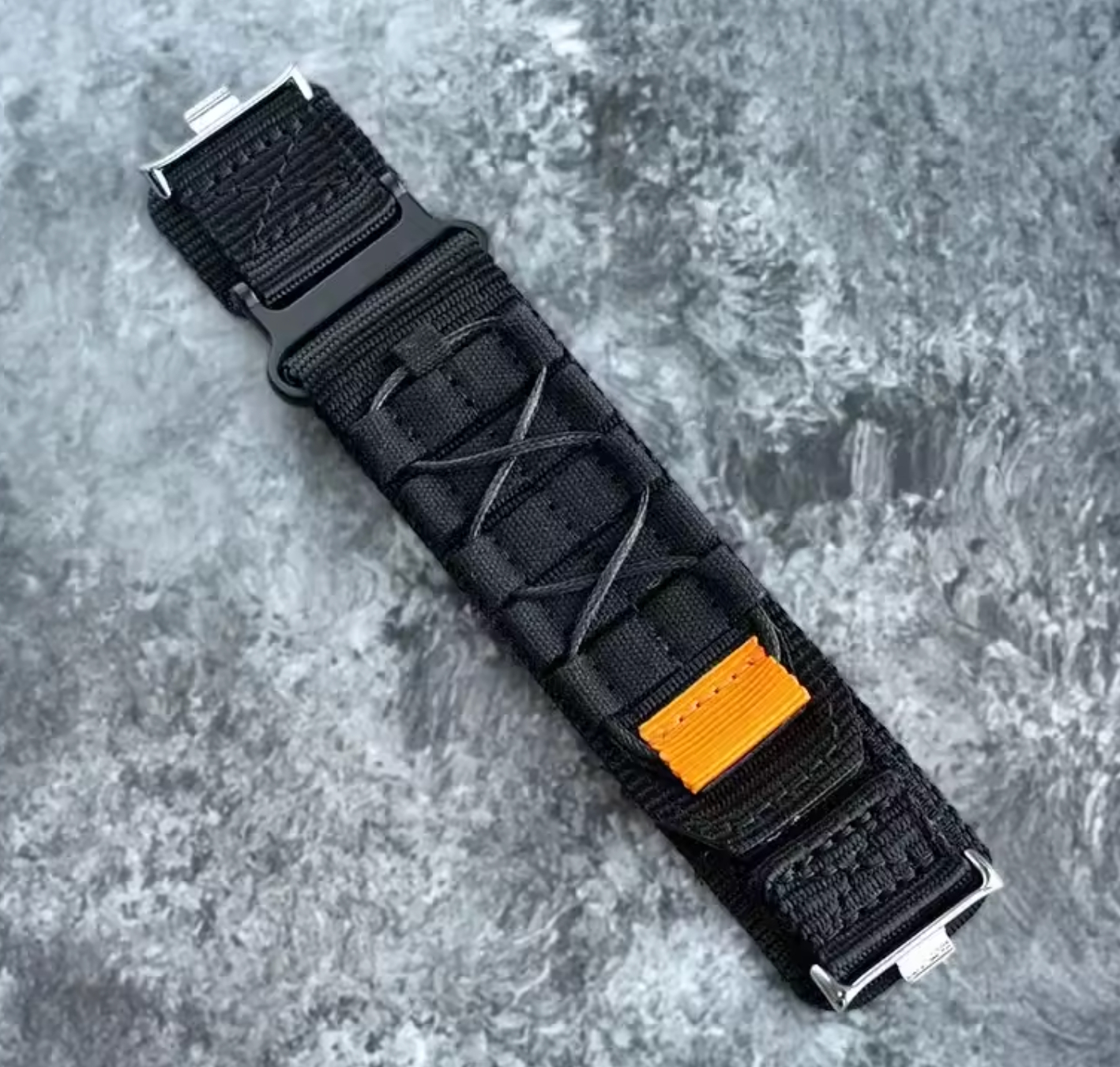 Тканинний тактичний ремінець Superior 22 мм чорний — фото 2