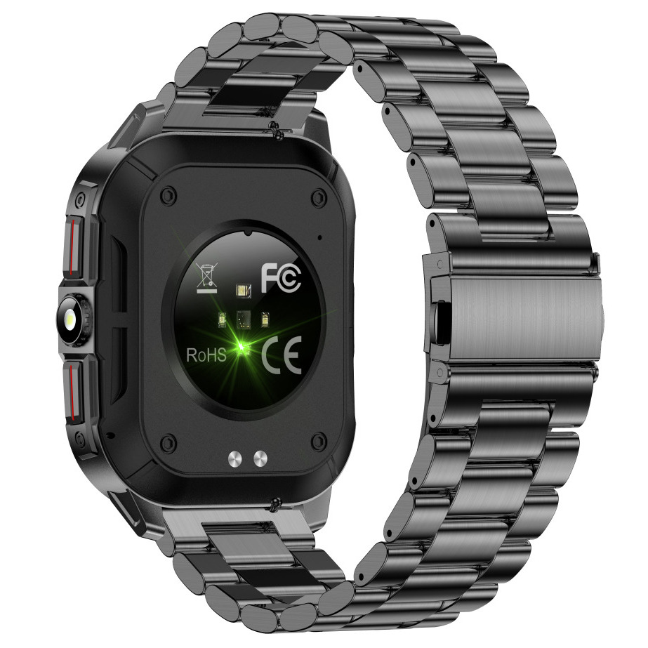Смартгодинник UWatch Smart Fantastic Steel 2.01 IPS Retina, сталевий корпус, 2 ремінці — фото 10