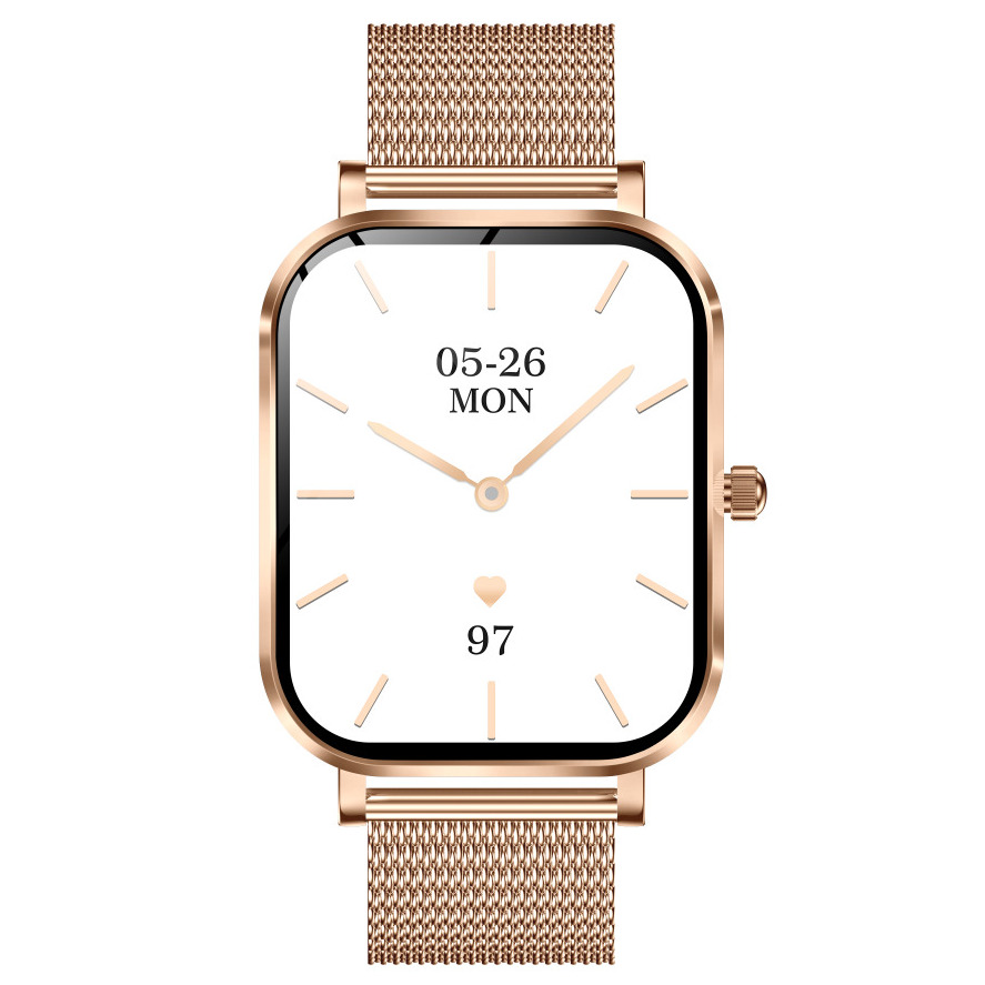 Жіночий смартгодинник UWatch Smart Miami із золотистим корпусом і Bluetooth-дзвінками — фото 9