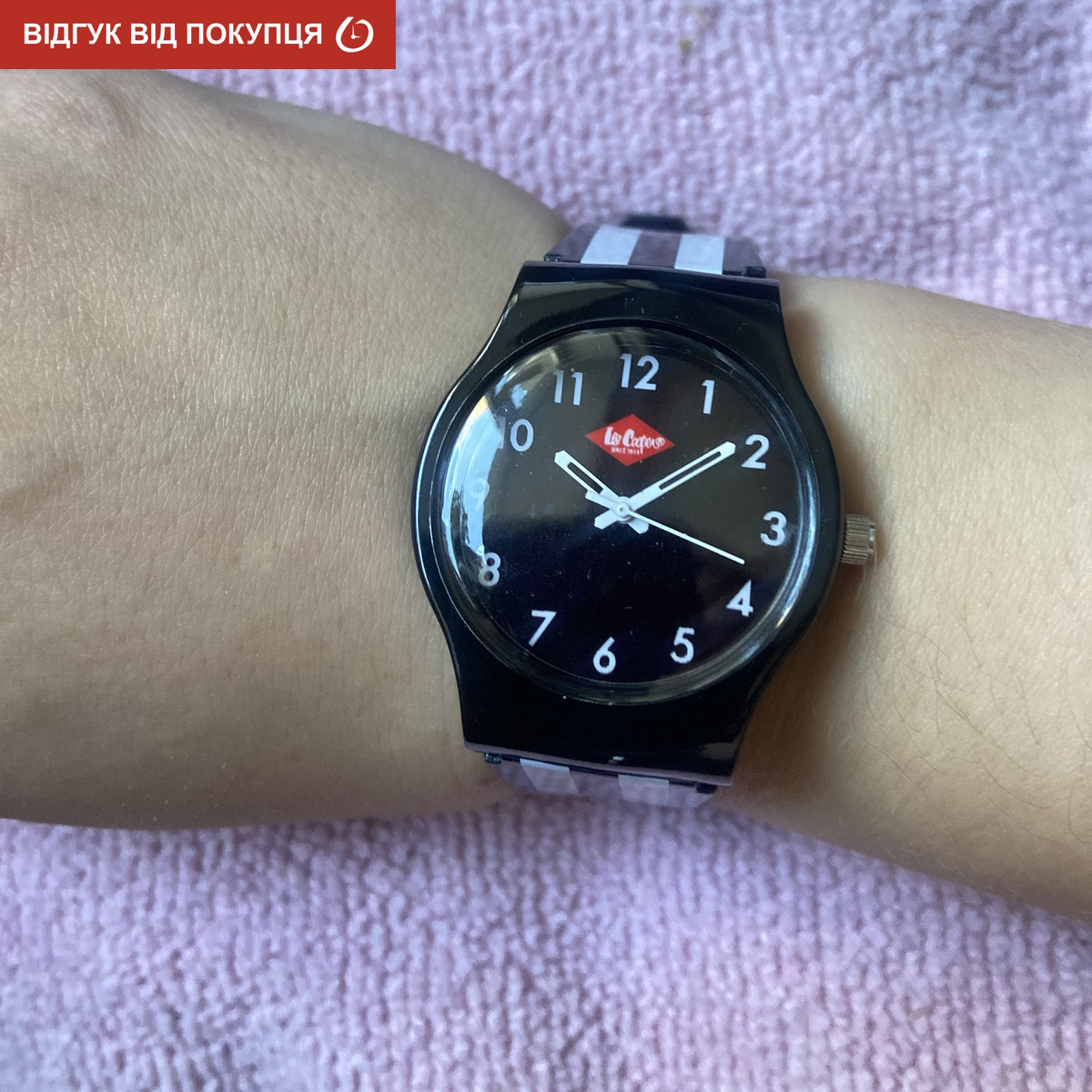 Дитячий годинник Lee Cooper Kids Black 1831 з чорним циферблатом — фото 5