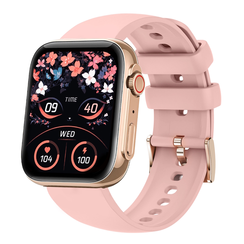 Жіночий смарт-годинник UWatch Smart Sensation Pink з 2 ремінцями, 1.91 дюйма — фото 7