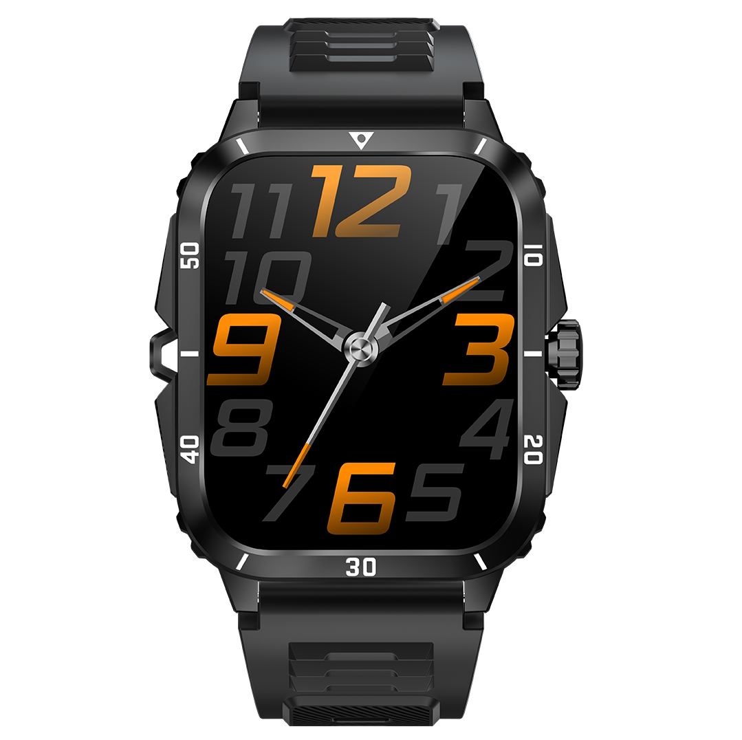 Смарт-годинник UWatch Smart Space Pro чорний з дисплеєм 1.96″ і Bluetooth 5.0 — фото 4